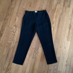 Aritzia Wilfred Black Darontal Crepe Trouser Pants Size 2